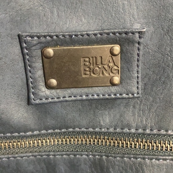 Retro BILLABONG cap & purse blue/gray chain 14”LxW+🎲🔥NIP - Picture 13 of 17